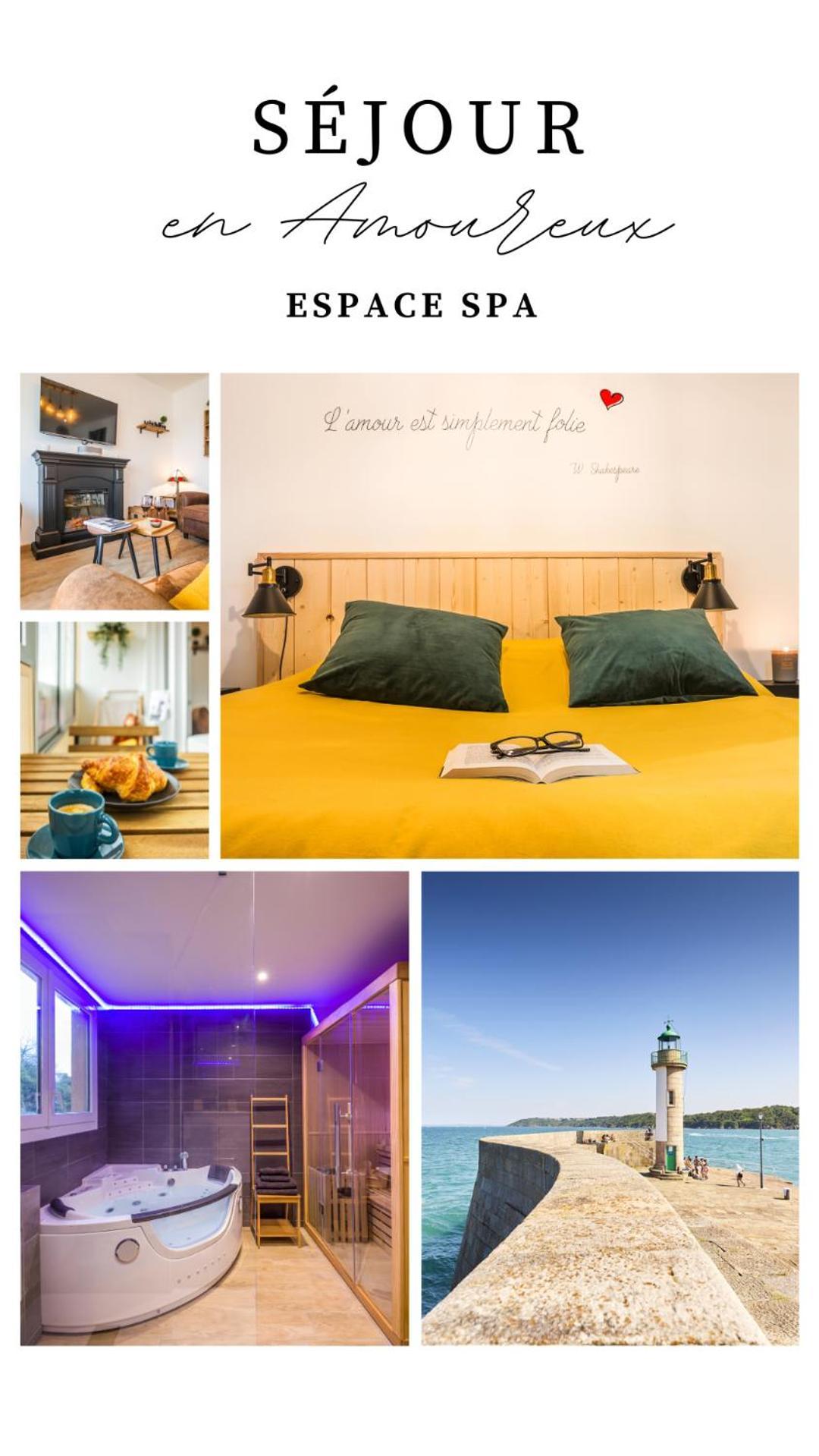 Escapade En Bord De Mer Avec Sauna Et Spa Prives 비닉 외부 사진